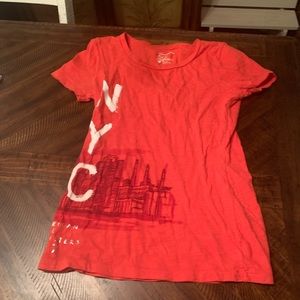 American Eagle Orange Tee Shirt